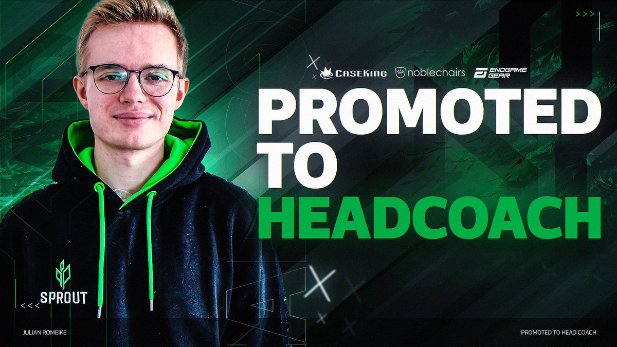 sproutGG's tweet image. We have noticed the value that @lolPrimal is bringing to our #LOL team and thus decided to promote him to the head coach position.
We believe that this move will allow him to embrace his visions and abilities onto our roster.

Congratz! 🥳

#StraussPrimeLeague | #GrowSprout 🌱