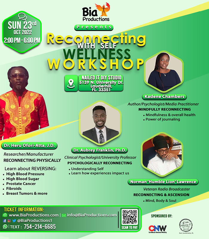 BiaProductions1's tweet photo. * Anxiety
* Stress
* Depression 
* Feeling Disconnected 

We'll help!

Reconnecting with Self Wellness Workshop (Oct. 23) will give TOOLS &amp; TECHNIQUES to help you. 

Psychological &amp; emotional healing can be yours.

Tickets https://t.co/uSb6kL5hY5 

 Email: info@BiaProductions.com https://t.co/IcQBGnrV7J