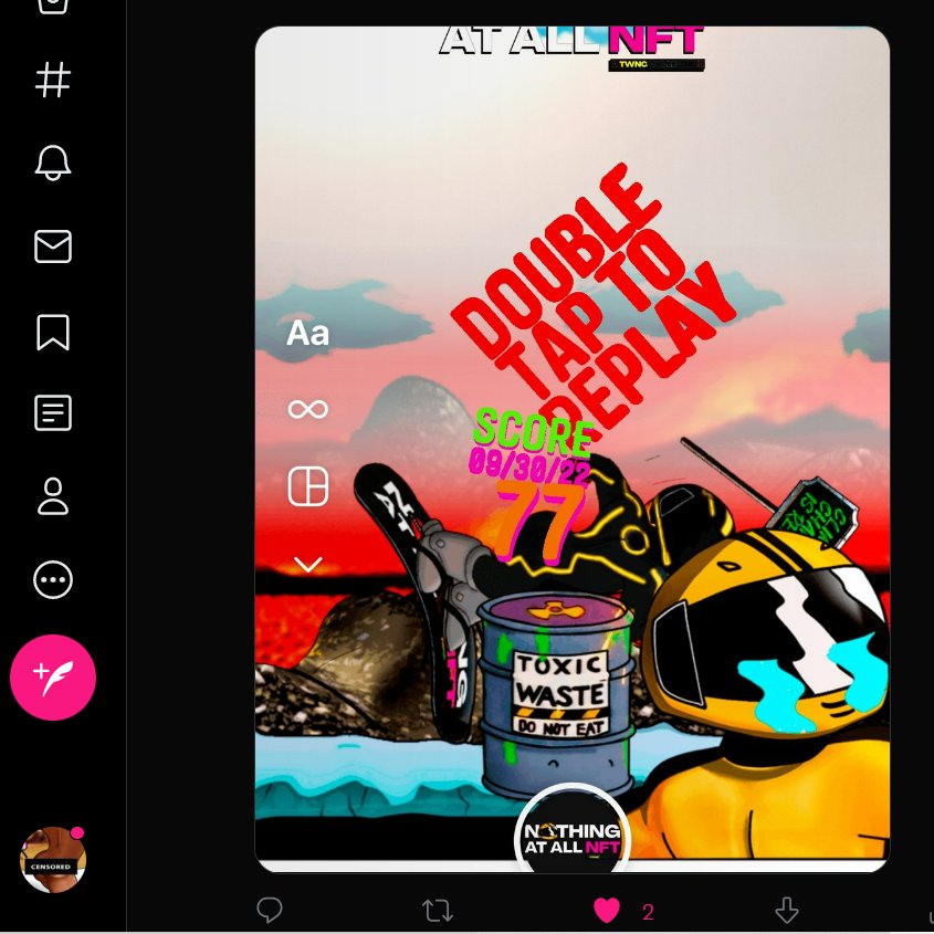 Nothing At All ᴺᶠᵀ - Official | 💥1000 ғʀᴇᴇ ɴғᴛ 💥 tweet media