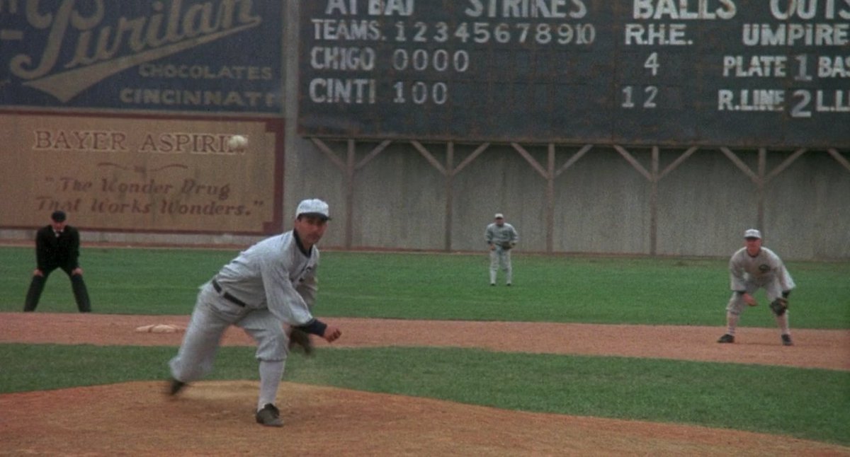 momentsonscreen's tweet photo. #OnThisDay, October 1, in 1919, eight members of the Chicago White Sox threw Game 1 of the World Series in exchange for money from a gambling syndicate, which would become known as the Black Sox Scandal (depicted in Eight Men Out, 1988) https://t.co/GzzheM1JoI