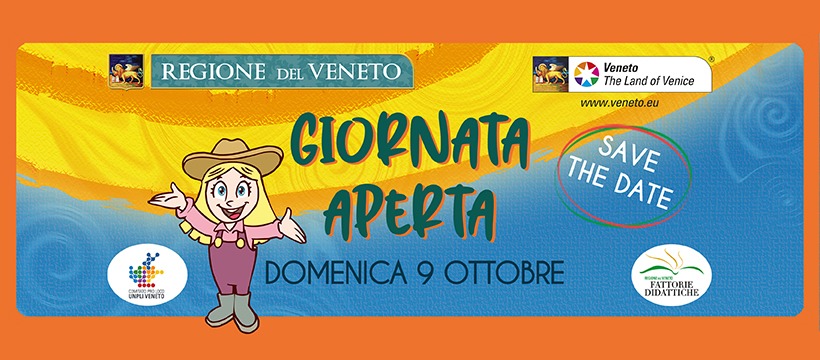 TurismoVeneto's tweet photo. Domenica 9 ottobre torna la Giornata aperta delle #FattorieDidattiche del Veneto.
Prenota la tua visita 👉 https://t.co/ykbY7GhZZP e vieni a conoscere l’ambiente rurale, i prodotti alimentari e la vita degli animali.

#VisitVeneto https://t.co/u3PCFXsAnd