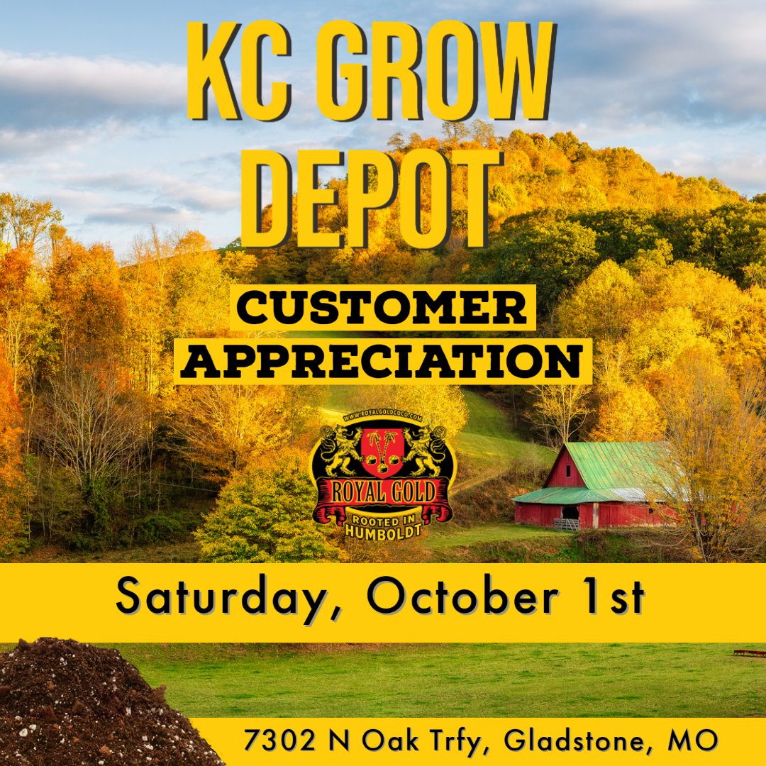 Today, come by <a href="/kcgrowdepot/">KC Grow Depot</a> and talk soil with @royalgold_adrian 
.
.
.
.
#royalgoldsoil #growerslife #kcgrow #rootedinhumboldt
