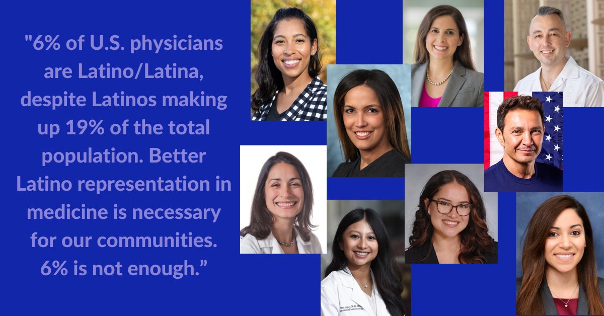 ASALifeline's tweet photo. ASA is proud to support a grassroots effort to establish October 1 as National Latino Physicians Day. Help create awareness by posting with the hashtags #NationalLatinoPhysiciansDay or #NationalLatinaPhysiciansDay. Learn more: https://t.co/zwVXqQLqUP https://t.co/FhQbX2Ey5E
