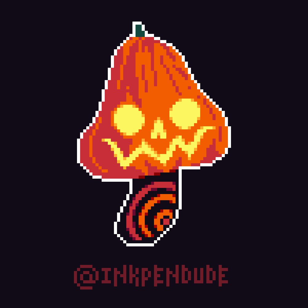 Inkpendude's tweet photo. My new skin for october just dropped 🍄🎃 https://t.co/jaPOyVCC5w