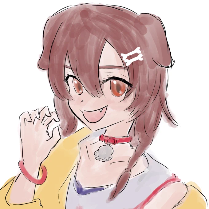 時間取れず、20分になっちゃいました…。ころさん誕生日おめでとうございます!#ホロメンワンドロ101 #できたてころね 