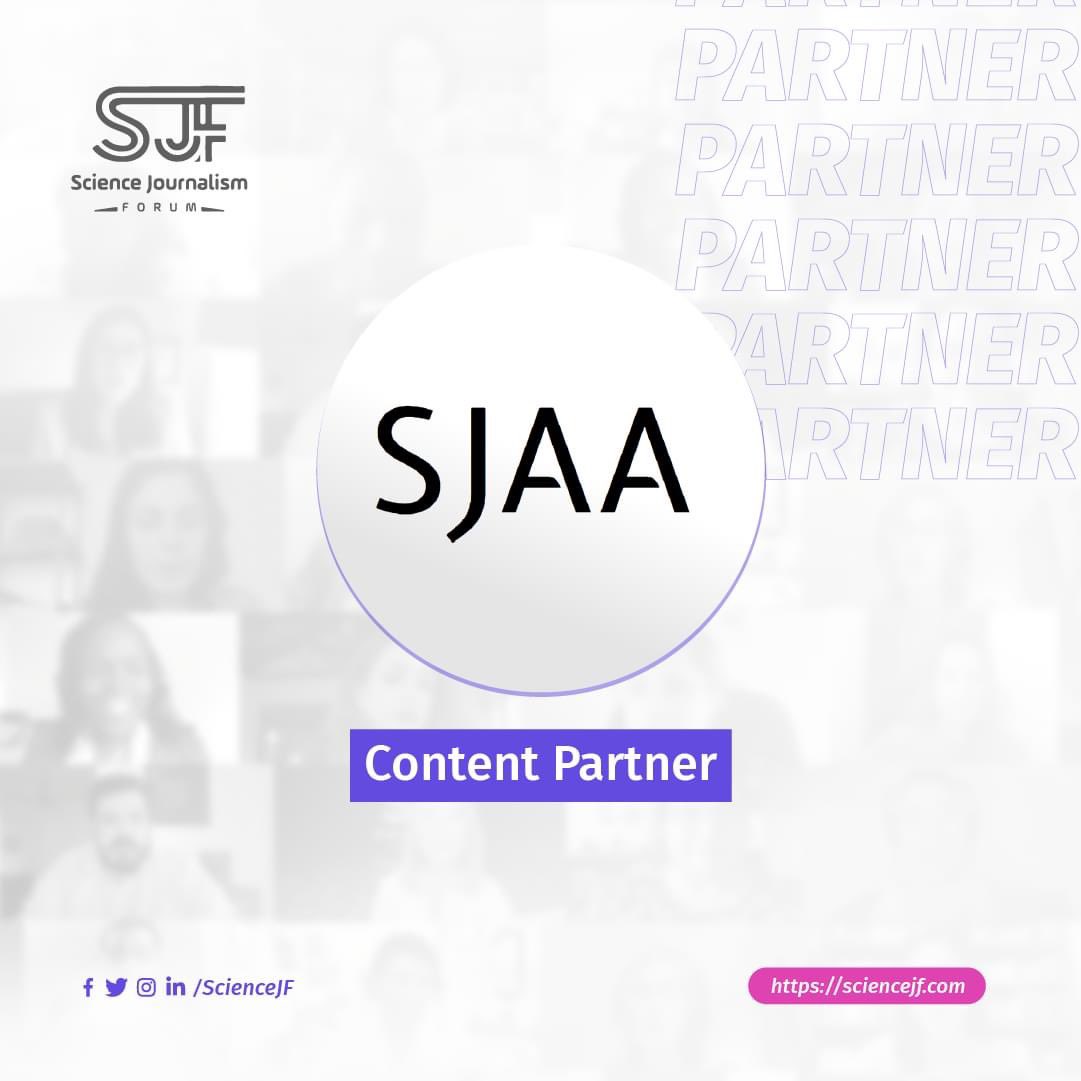 We are pleased to announce that the Science Journalists Association of Australia (SJAA) is one of our content partners for #SJF22.✨

🎟: Get your tickets now: sciencejf.com/shop/
#Science_Journalism_Forum
#Science_Journalism 
#Science #Journalism #SciCommX