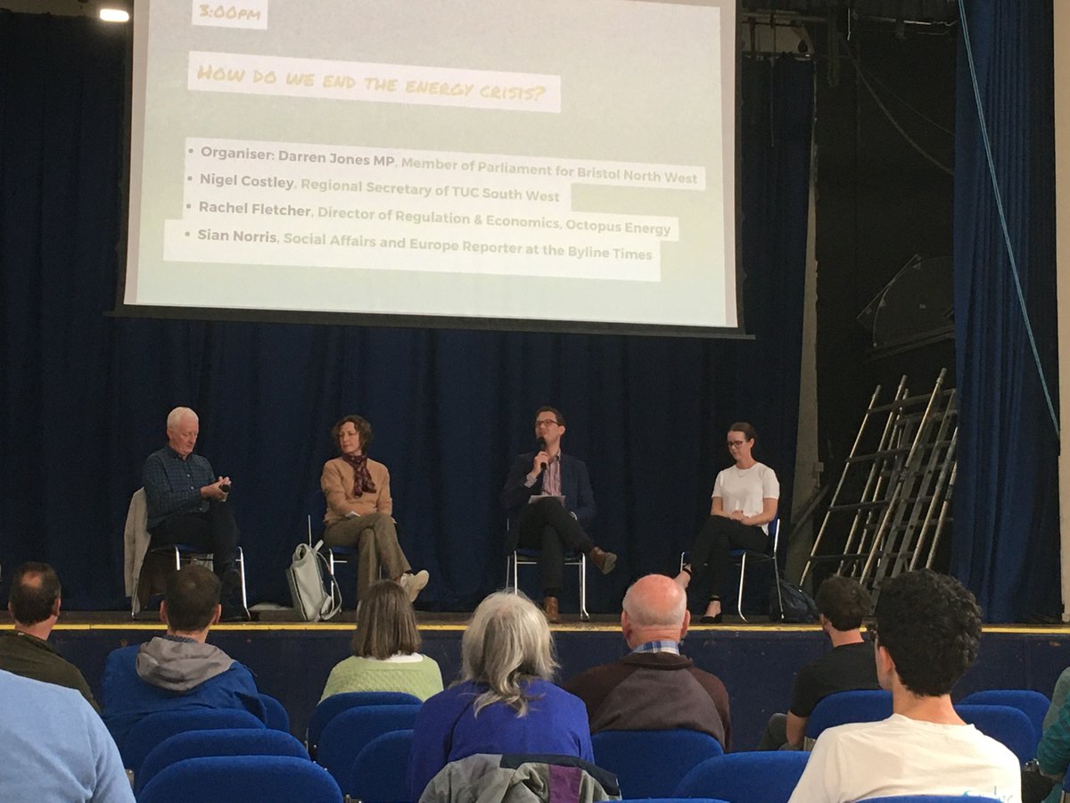 How do we end the energy crisis? Great day of debate and local action @GreenwayCentre today with <a href="/darrenpjones/">Darren Jones MP</a>