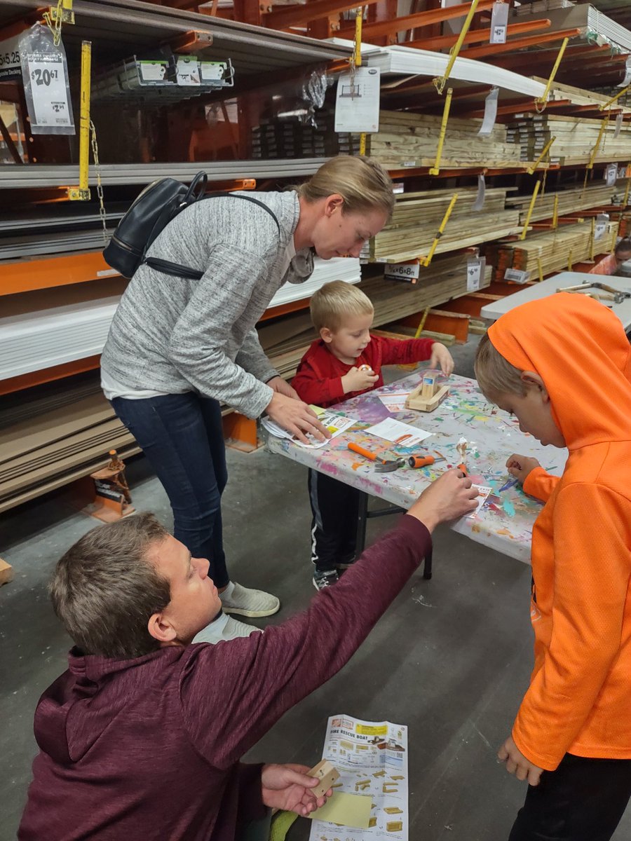 corey4159's tweet photo. Woo hoo! Awesome time here at 4159! The kids are always excited for the kids workshops!
@HomeDepotRoss @BrianMcL70 @TheeRyanKearns @alyssaholko @AmyDestein https://t.co/WRmDKIBTsY