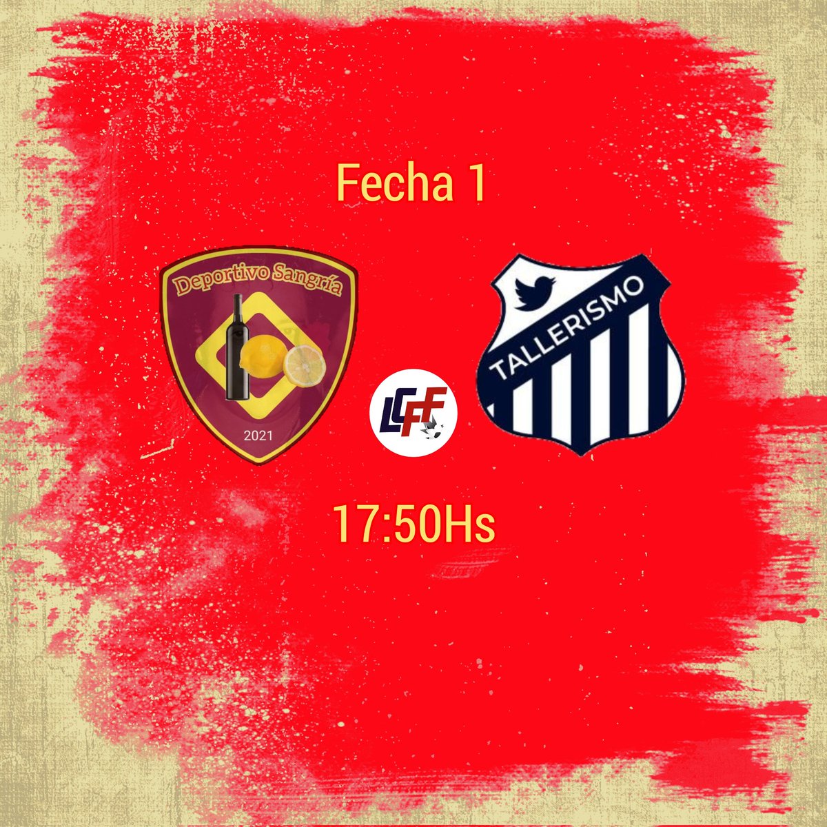 Hoy hay liga!!
Fecha 1️⃣
🆚️ <a href="/CATallerismo/">Tallerismo ⭐️</a> 
📺 twitch.tv/ligacordobesaff