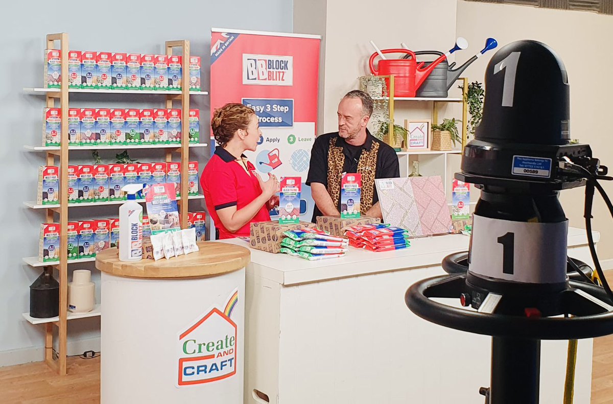 BlockBlitz's tweet photo. Fabulous show today with the lovely @Nigel_May we’re busy planning the next show and our superhero capes! #cleanpaving #live #ecofriendly #superhero https://t.co/ujA90m2ygQ