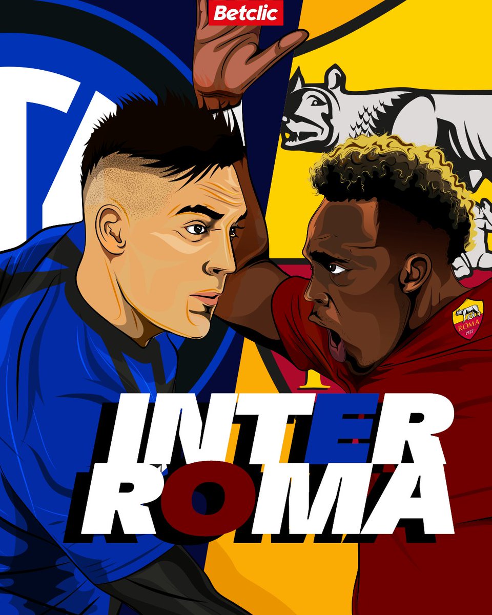🔥 GIVEAWAY 🔥 Dia de jogaço em Itália! Se Lautaro e Abraham marcarem hoje (tem que ser os dois), sorteamos 10€ de Freebets para 10 pessoas!

- Segue a @betclicportugal
- Dá RT + Like
- Comenta o teu Username Betclic

1 comentário por utilizador.
Termina às 17:00.