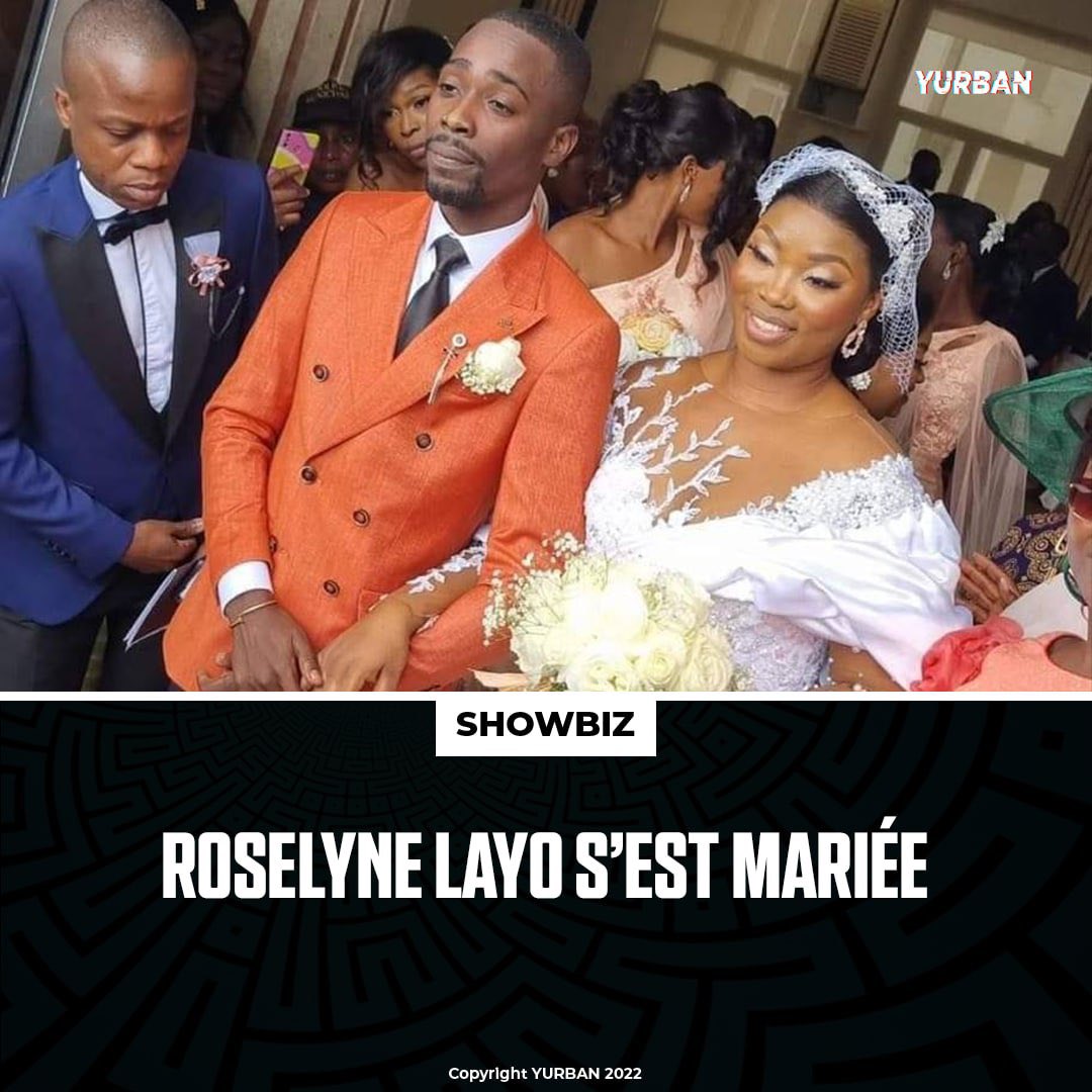 Y_urbn's tweet photo. Félicitations et heureux ménage à Roselyne Layo pour son mariage https://t.co/fGxSyAPriC
