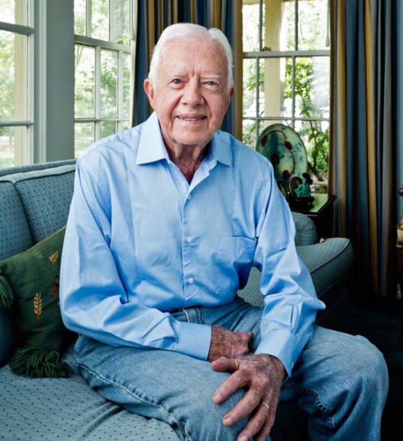 Happy 98th Birthday to President Jimmy Carter, one of the best human beings in existence. 🇺🇸