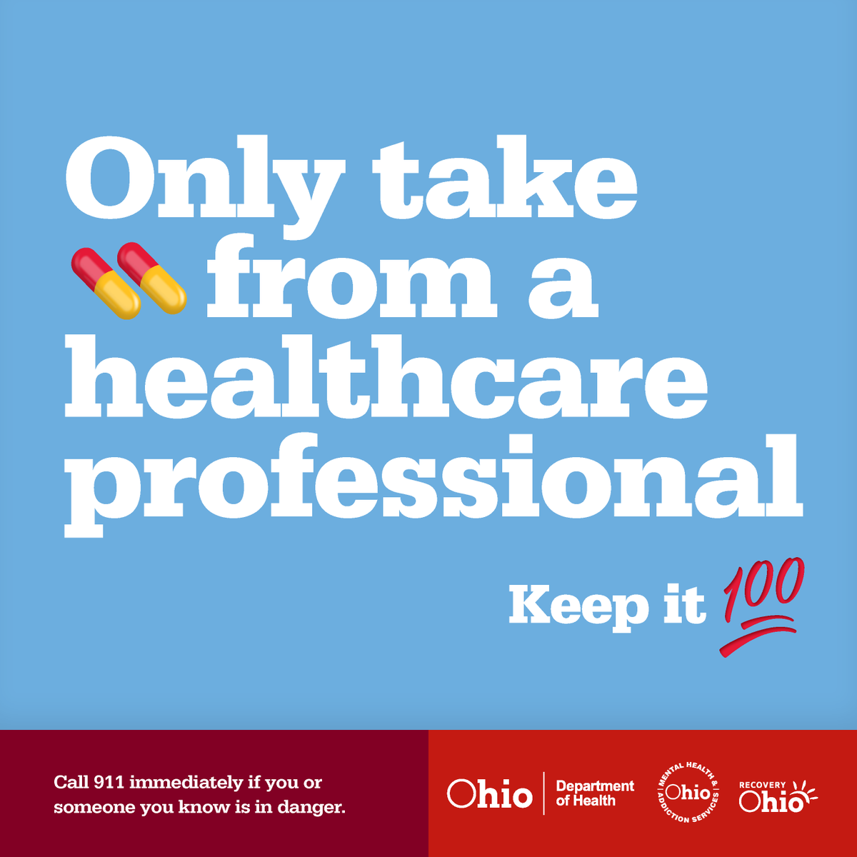 Did you know? Kids are buying dangerous pills online. Keep your kids safe by talking to them about the risks of taking pills from anyone other than a healthcare professional.

October is National Medicine Abuse Awareness Month. Learn more at takecharge.ohio.gov.