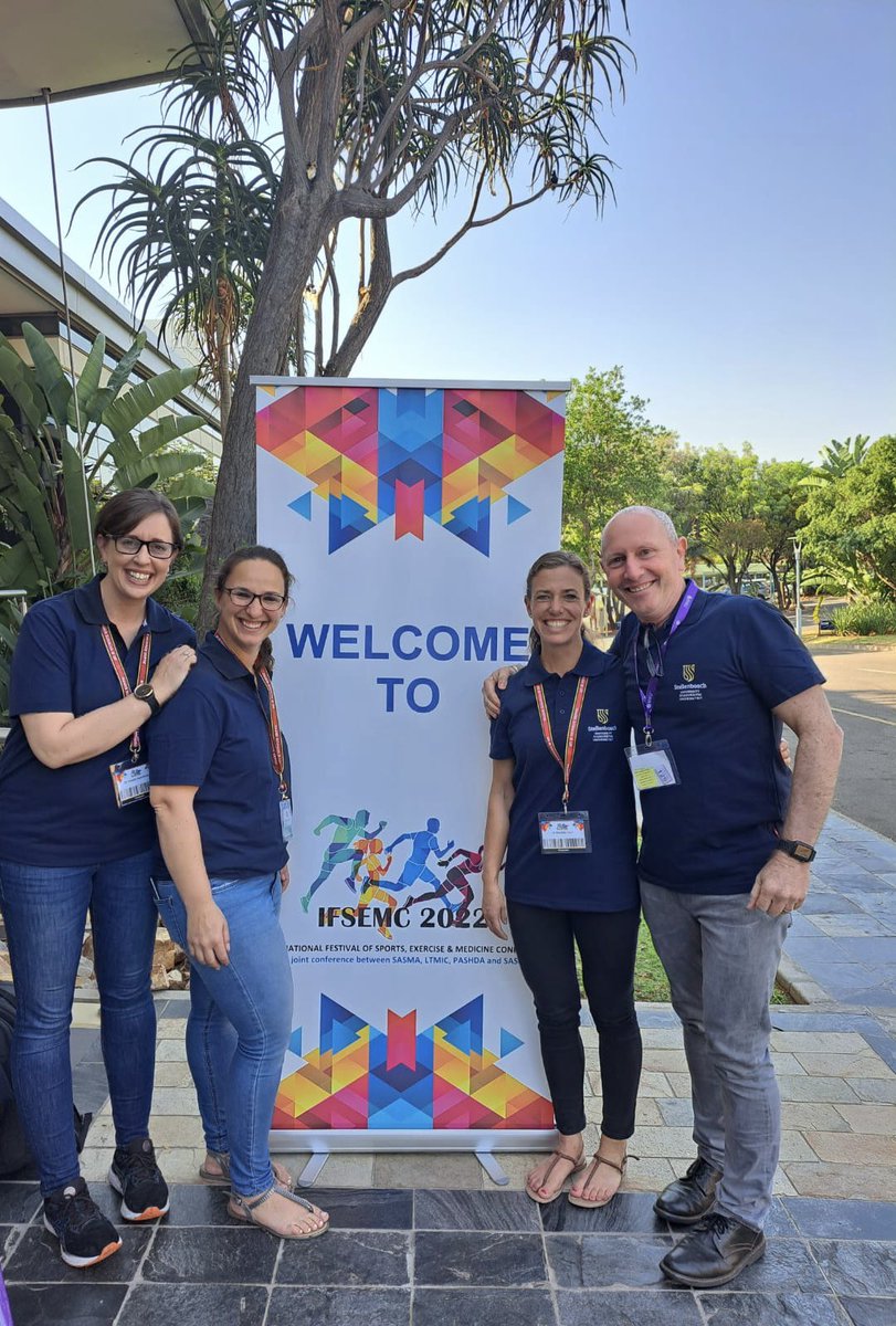 <a href="/ISEM_SU/">ISEM</a> represent at the #IFSEMC2022 conference presenting on Injury &amp; Illness Surveillance during Paralympic Games and Varsity Sports, Mental Health profiles and practices of Healthcare Professionals, the MaRoon health passport and more!