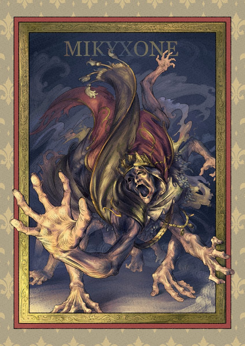 I honestly love the way Royal Revenants look! It's just a shame about... everything else
#EldenRing #Digitalpainting  #Fantasyart #EldenRingFanart #FromSoftware