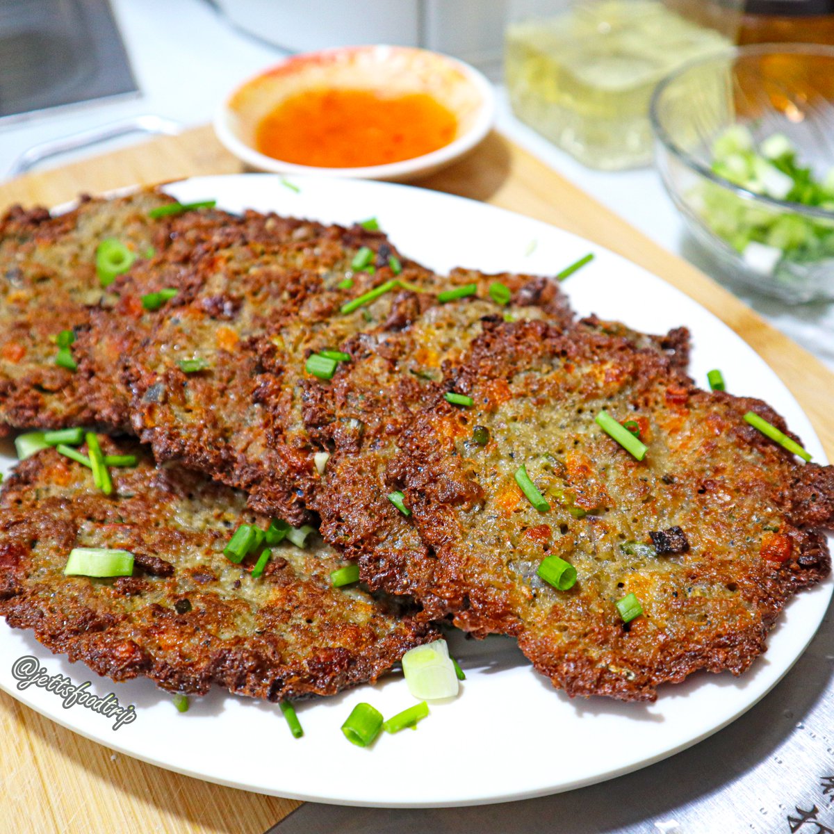 jetjet2_'s tweet image. Crispy tortang dulong na isda | Dulong fish omelet !!