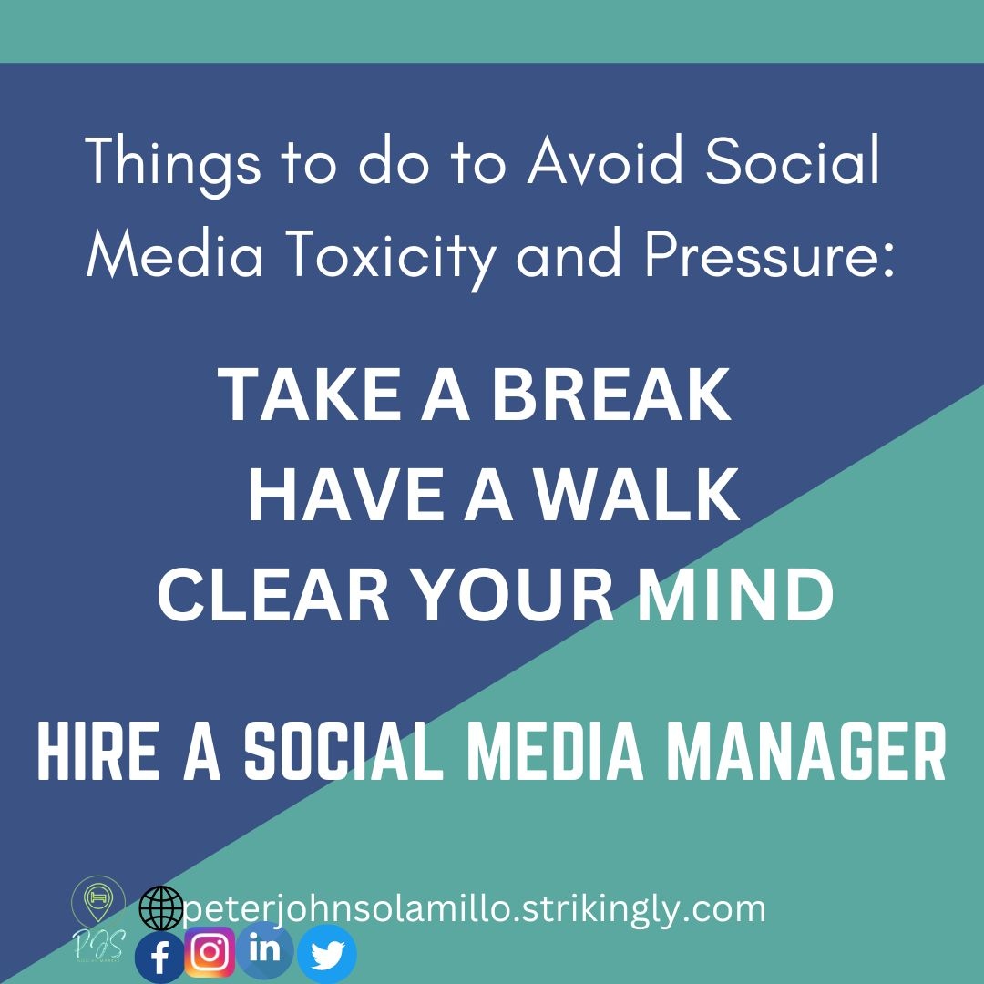 Social media can be a really positive thing, but it can also be a negative place if you don't know how to handle it.

#socialmediatoxicity #socialmediapressure #hireasocialmediamanager #socialmediamarketing