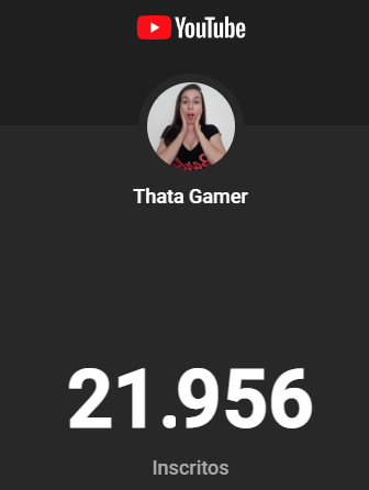 Bom dia pessoal!
To aqui olhando o canal do Youtube, super feliz de ter feito live por lá essa semana tb..
Rendeu uma $ e tb novos inscritos!
Mas ta faltando menos de 50 pra bater 22k 
Se inscreve la???

Youtube.com/thatagamer