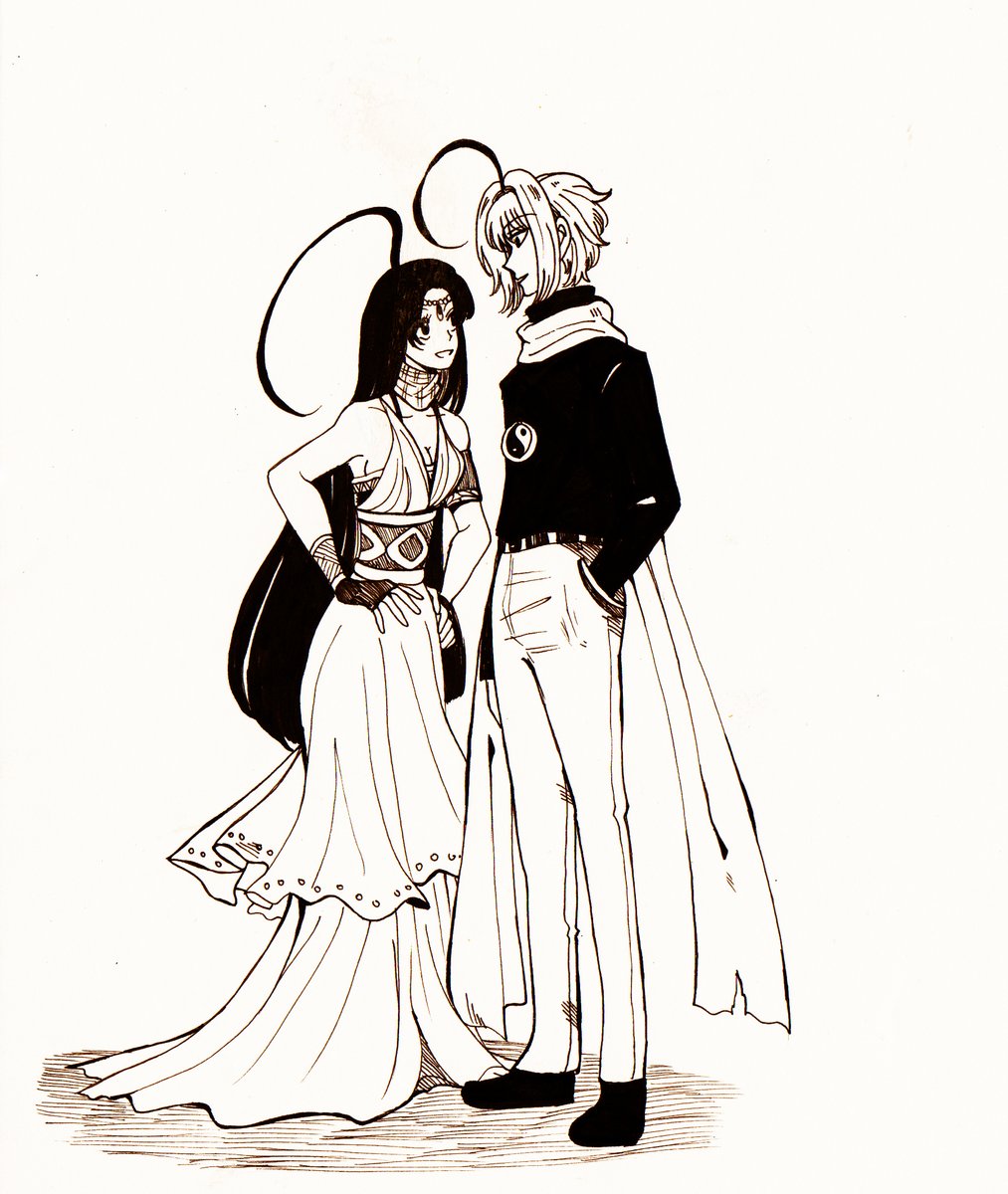 「Original  Dawn &amp; Haini 」|Themy|Mys city's writerのイラスト