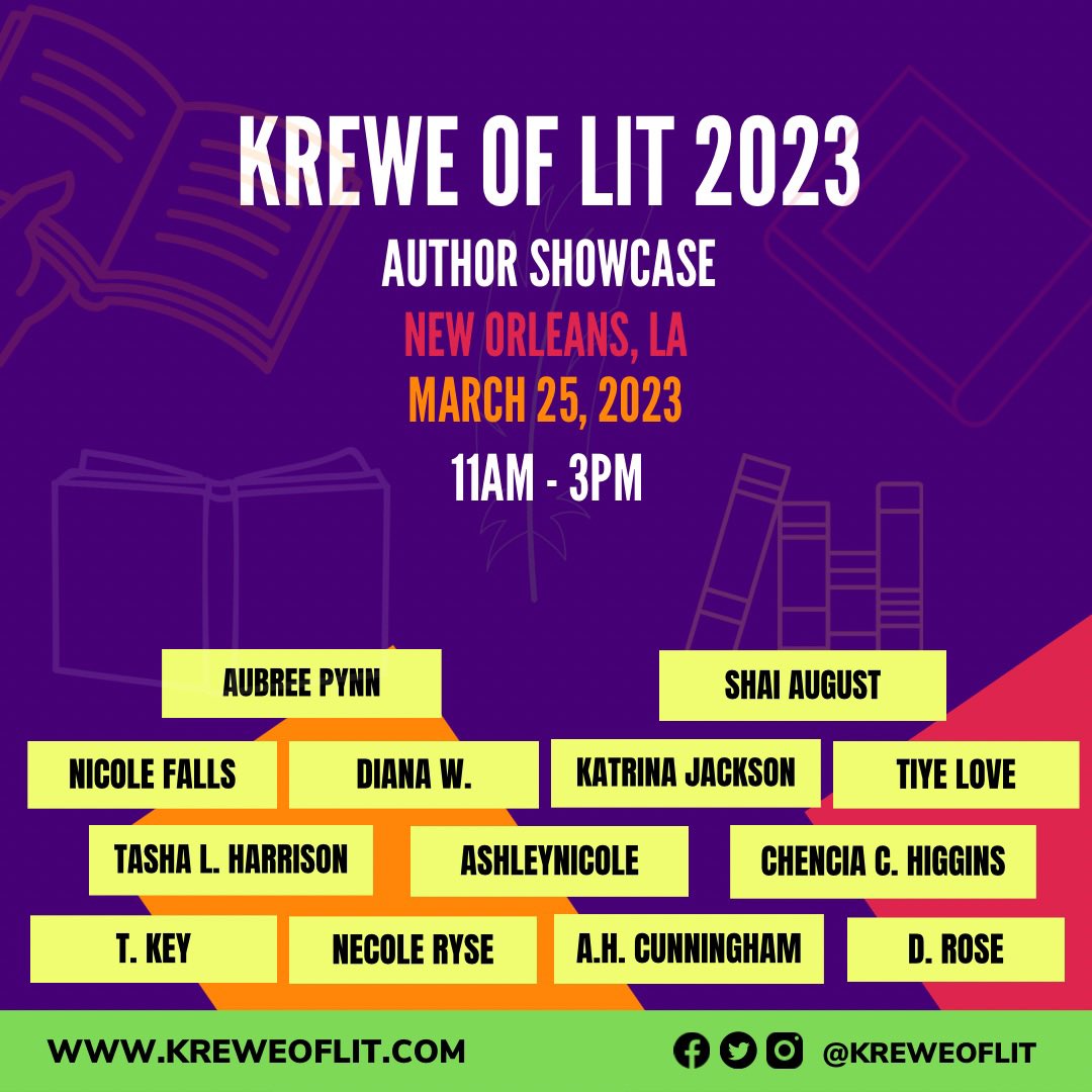 KreweofLit's tweet photo. Tickets are now on sale for Krewe of Lit 2023! Come eat, drink, and get your book on in New Orleans! 

To purchase tickets, please go to https://t.co/Lv2KqmdxyX.

#kreweoflit2023 #kreweoflit #kol2023 https://t.co/F6bieeYlzK