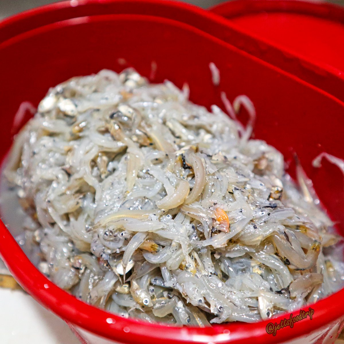 jetjet2_'s tweet image. Crispy tortang dulong na isda | Dulong fish omelet !!