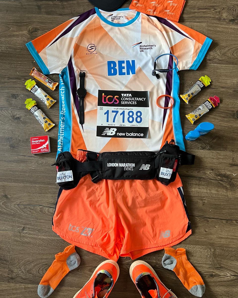 JustGiving.com/Benjamin-hardy4
Thank you 🧡🍊 #teamaruk #alzheimersresearchuk #tcslondonmarathon2022