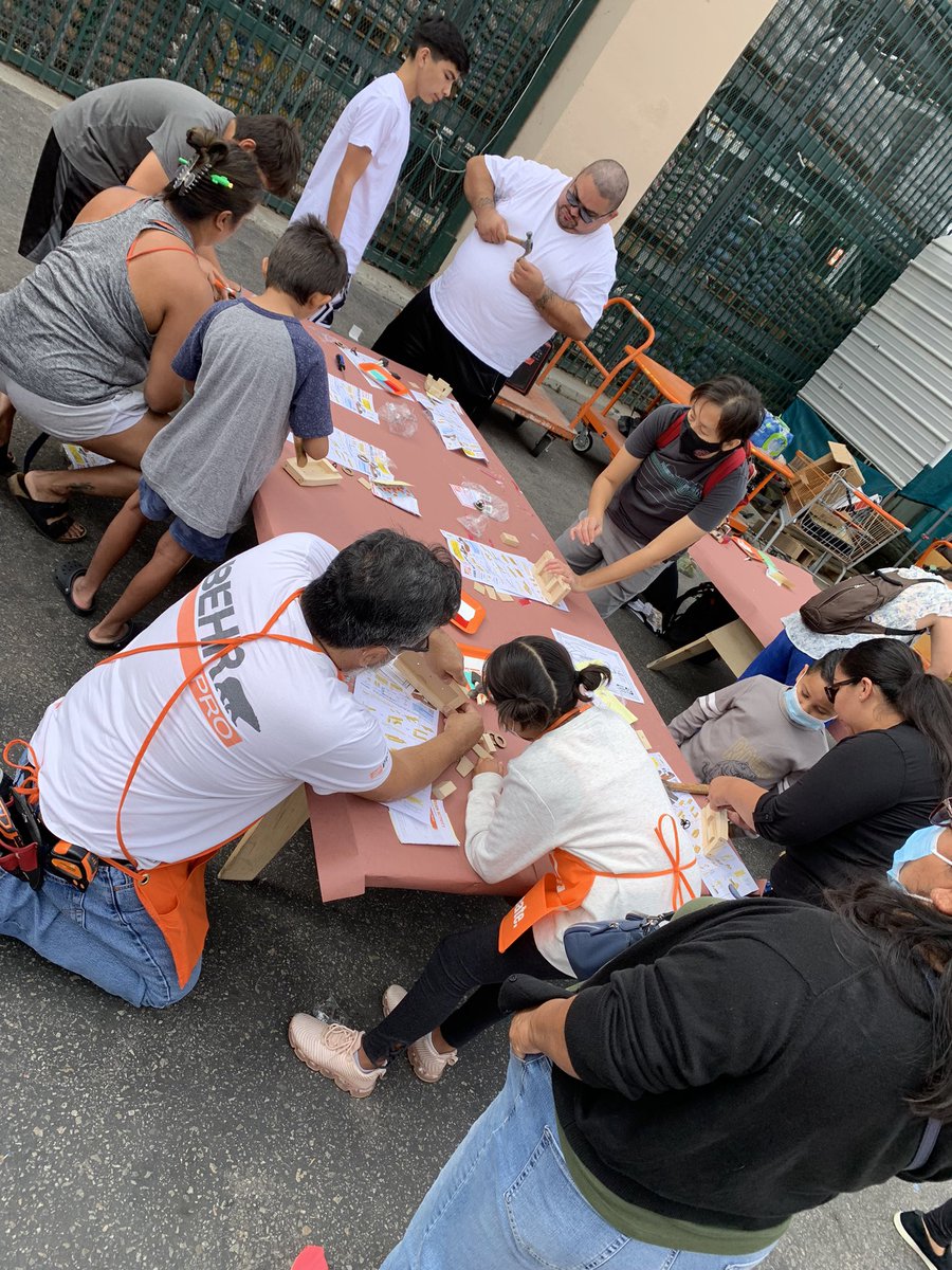 Kids Workshop at Alhambra Home Depot #kidsworkshop #homedepot