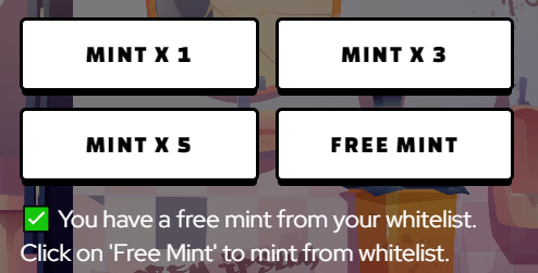 Mint Details

🫧 377 Exclusive, 10000 Supply
🫧 First 2000 wallet = 1 FREE mint (1x, 3x, 5x)
🫧 WL = 1 FREE mint
🫧 WL gets 2 FREE mints if first 2000
🫧 Price: 0.0099 eth
🫧 Date: 3rd Oct, 11am EST

🫧 1st mint market %
🫧 Next mint 5% increases
🫧 Instant Reveal
🫧 Random Mint