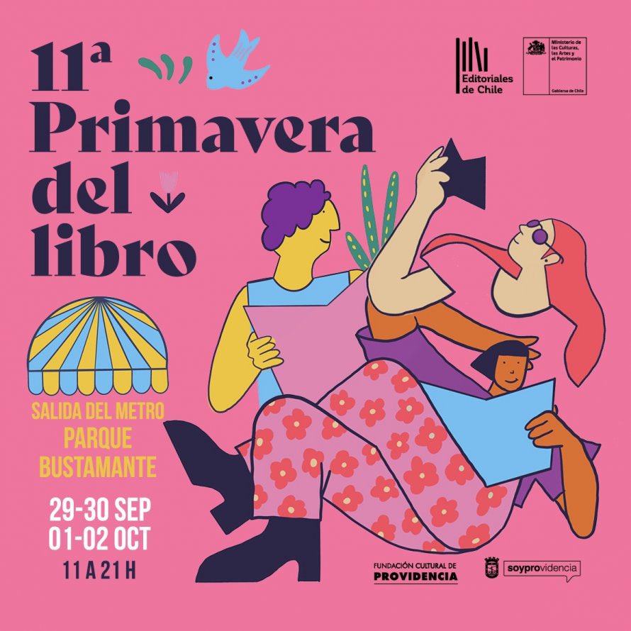 GabrielBoric's tweet photo. Pasé por la Primavera del Libro en el Parque Bustamante. Hay tremenda diversidad literaria para elegir, con 147 editoriales expositoras. Si quieren panoramas para el finde en Santiago, aprovechen de darse una vuelta por acá :) https://t.co/hGcar5WV3N