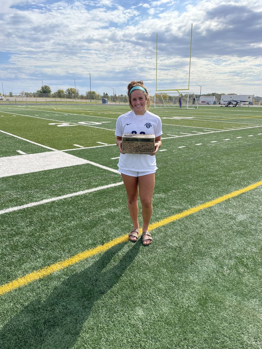 Our #GatoradePlayerOfTheGame for today goes to Courtney Williams! Courtney assisted our only goal and helped contribute to a shut out. Way to go, Court! 💙💛⚽️