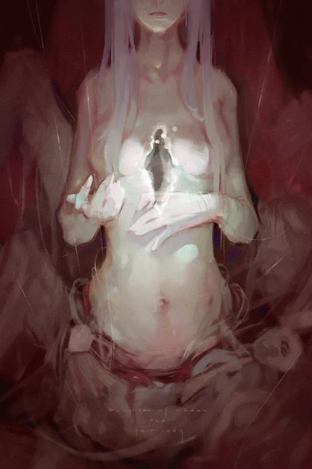 Fan art | Dark Souls - Daughter of  石炭禾火 
