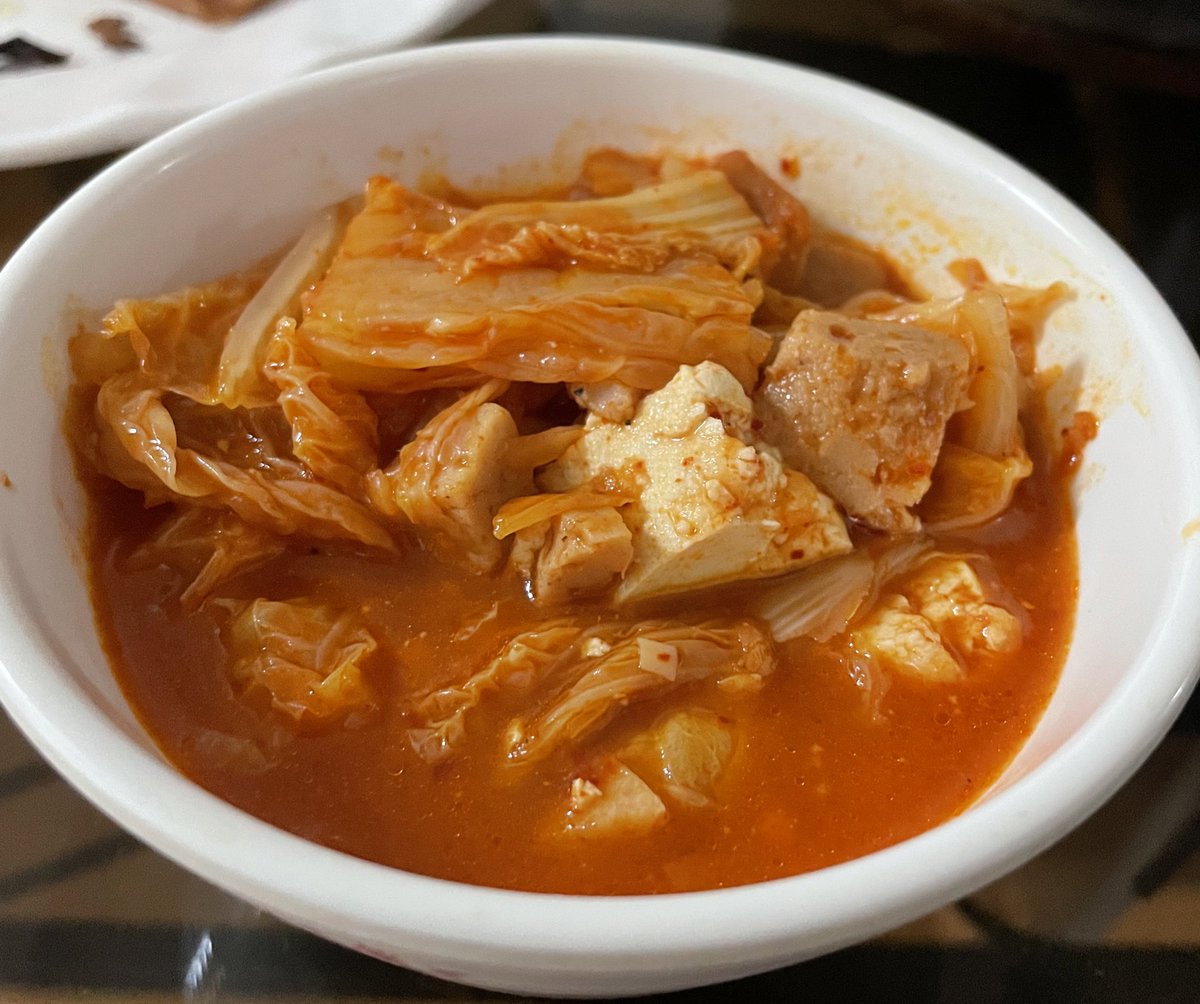 berumonCh's tweet photo. 와! First attempt at cooking kimchijiggae. 행복했다 ㅎㅎㅎㅎㅎㅎ
#vtuber #김치찌개 https://t.co/iVmlxdkS9o