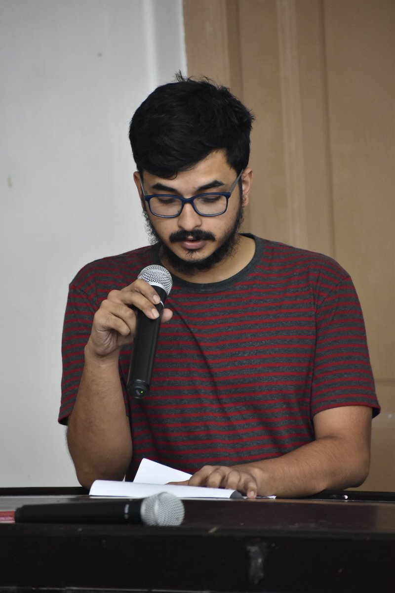INDeep_earth's tweet photo. Earlier this week, we published our annual departmental journal Bhu-Vidya at the 99th Annual General Meeting of the Geological Institute. It was an excellent opportunity for me to serve as the editor of the 62nd Edition of Bhu-Vidya 😁🔥

#gipresidencyuni #bhuvidya https://t.co/lTddNn5n91