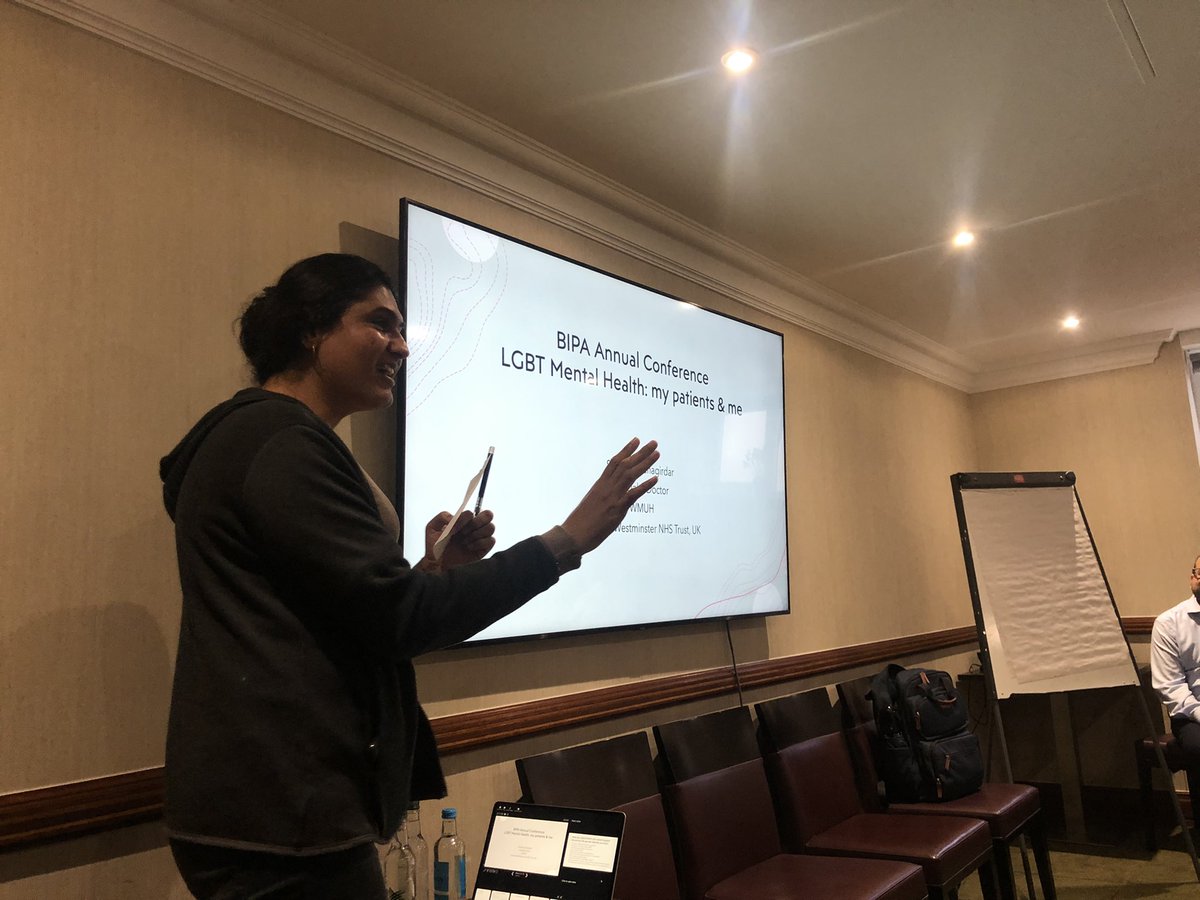 bipa_uk's tweet photo. Thank you to @dr_jahagirdar & @Pavan_Joshi_ for the LGBTQ+ and MH workshop today #25yearsofBIPA. Excellent interactive workshop! @Donna_Arya @adave_NHS @rrao9499 @csmony @DrKateLovett @DrAdrianJames @subodhdave1 @TSIG_RCPsych @Fabida3 @rcpsychRainbow @GIN #LGBTQ+ @rcpsych https://t.co/pWKfGYwCYR
