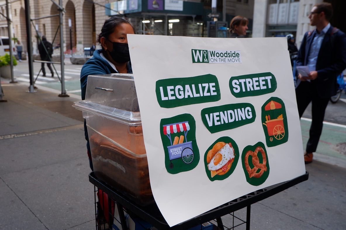 Vendors are a fabric of our city, and they deserve the same dignity and respect just like everyone else. #VendorPower #PermitsNotTickets