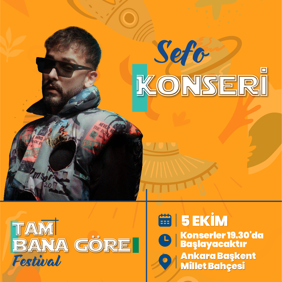 Yine yeni yeniden… 😎
🎙️5 Ekim’de Sefo’la birlikte Isabelle diyoruz!  
🕢20.30
📍Ankara Başkent Millet Bahçesi

Takipte kalın!🧡😉

#tbgfestival #tambanagöre