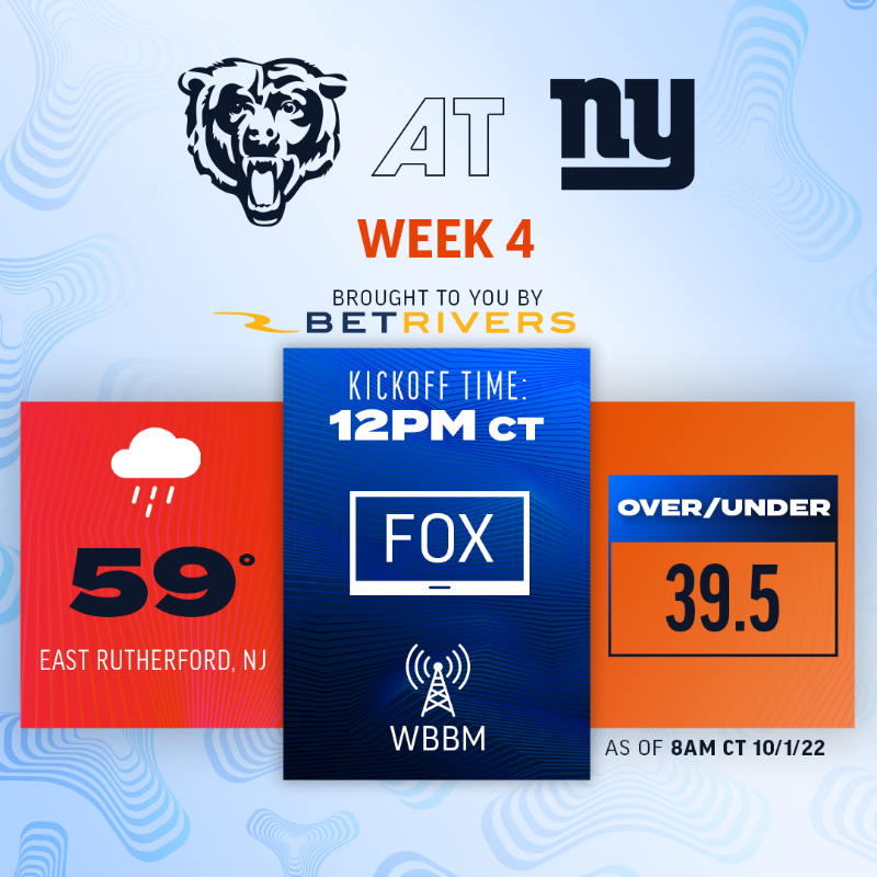 ChicagoBears's tweet photo. Football is in the air 🍂