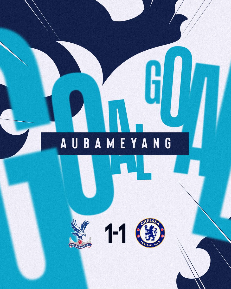 ChelseaFC's tweet photo. WE'RE LEVEL! 🤝 https://t.co/LJenUwTvZo