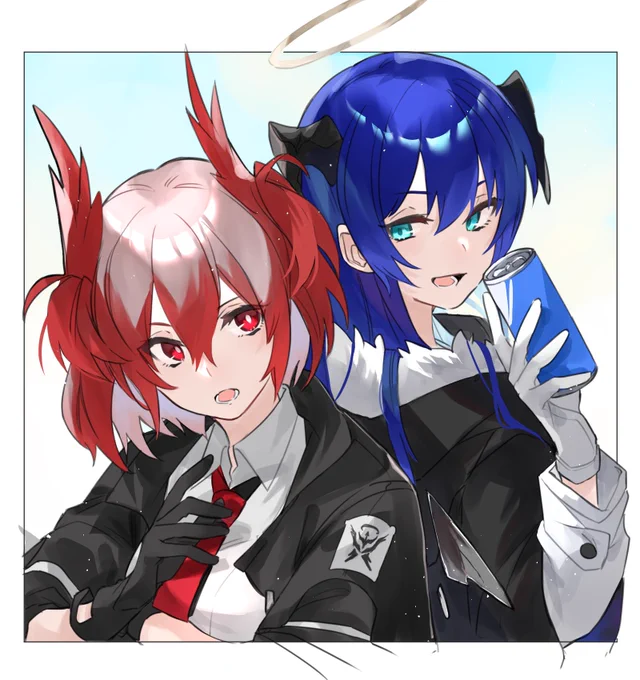 モスとフィア #アークナイツ 