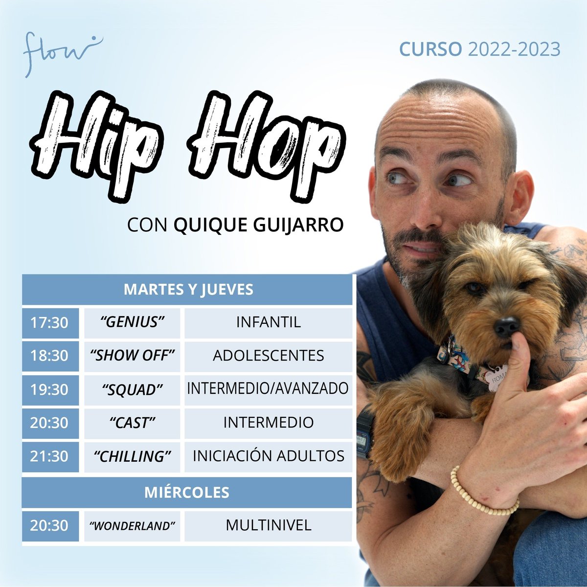 Flow escuela baile tweet media