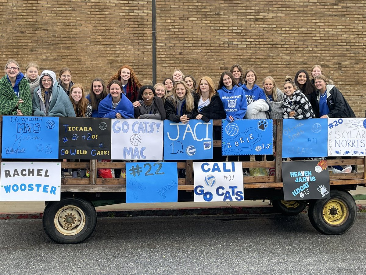 Homecoming tradition and parade!! Wishing all the students a safe and memorable homecoming! <a href="/WHSWildcats_AD/">Athletic Director</a> #onceawildcatalwaysawildcat