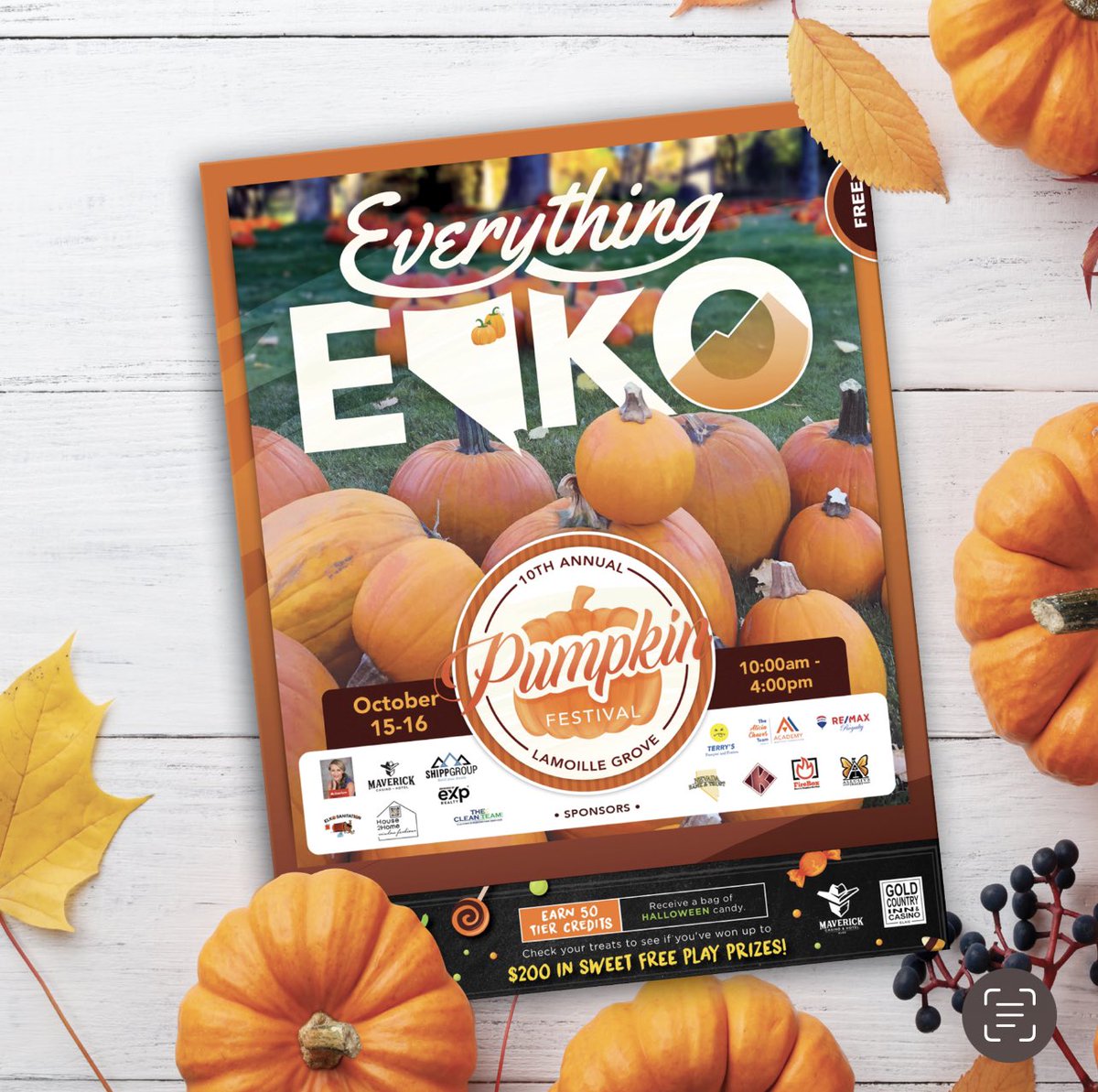EverythingElko's tweet photo. 🍂🧡Hello OCTOBER!🧡🍂Pick up your copy of the October issue of Everything Elko Magazine on stands now to find all the details on the upcoming Pumpkin Festival! This issue is full of tons of fun events this month. Pick up your copy today! #everythingelko https://t.co/h1XZvcEljC
