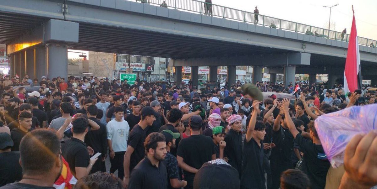 ReporterIraqi's tweet photo. #ميسان 

#تشرين_ثورة_وطن #مليونية_عراقية https://t.co/DtEDyCSDSK