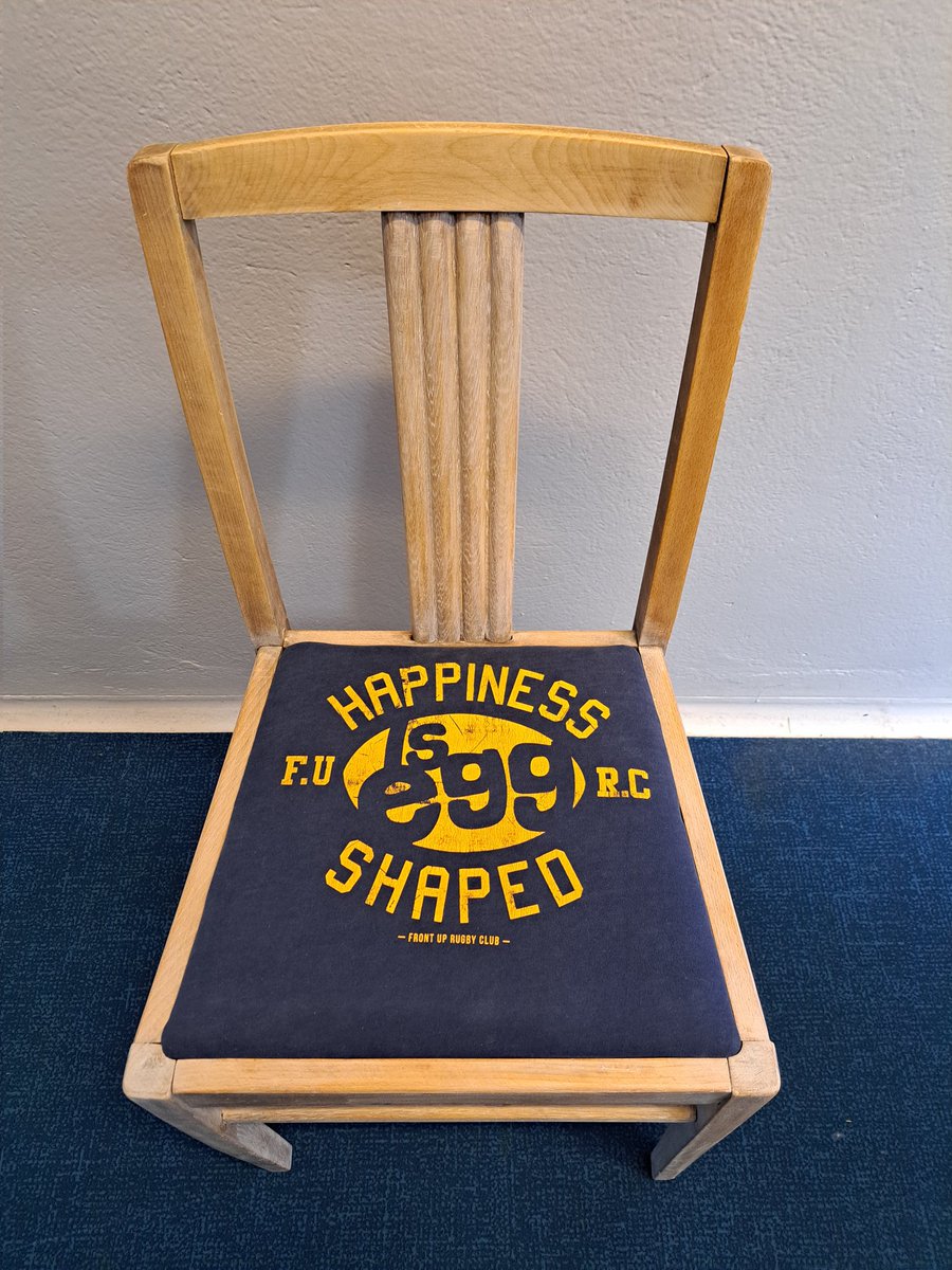 happyeggshaped's tweet photo. When you rescue from the skip, then your Design &amp; Technology Department are awesome and upcycle your treasure with a dash of 🏉...

Happiness is Egg Shaped 

#BetterThanIKEA https://t.co/3udw3Qukd7