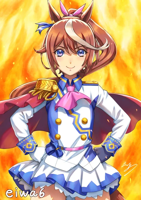 #このタグをみた人はド正面イラストを貼る 