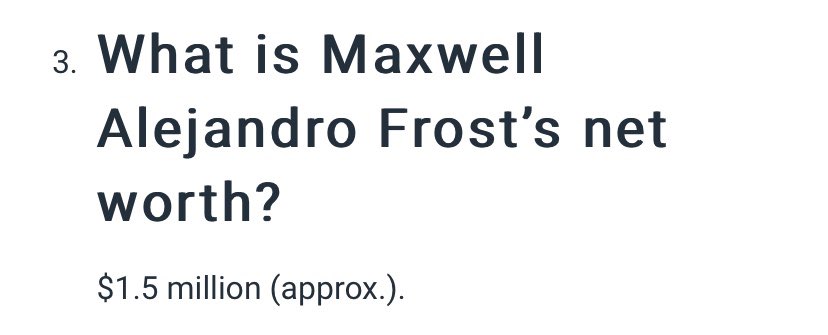 Maxwell Alejandro Frost tweet media
