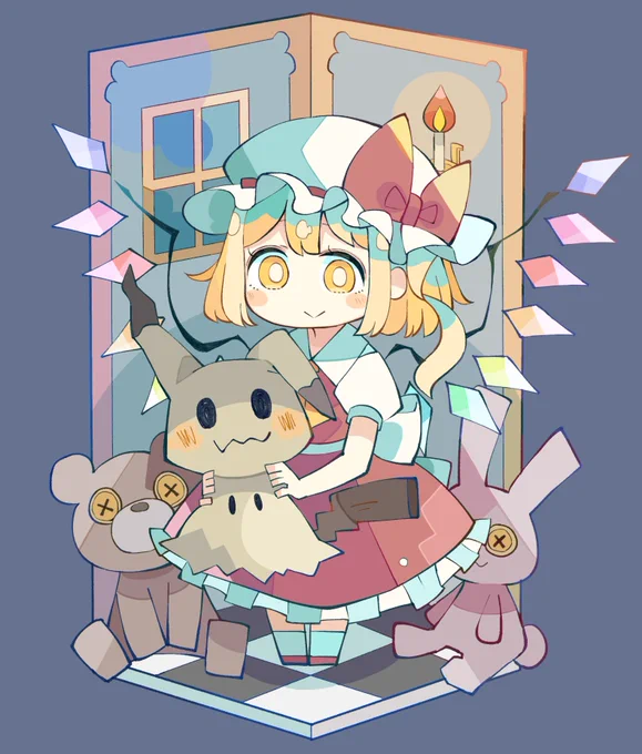 フランちゃんとミミッキュ。 