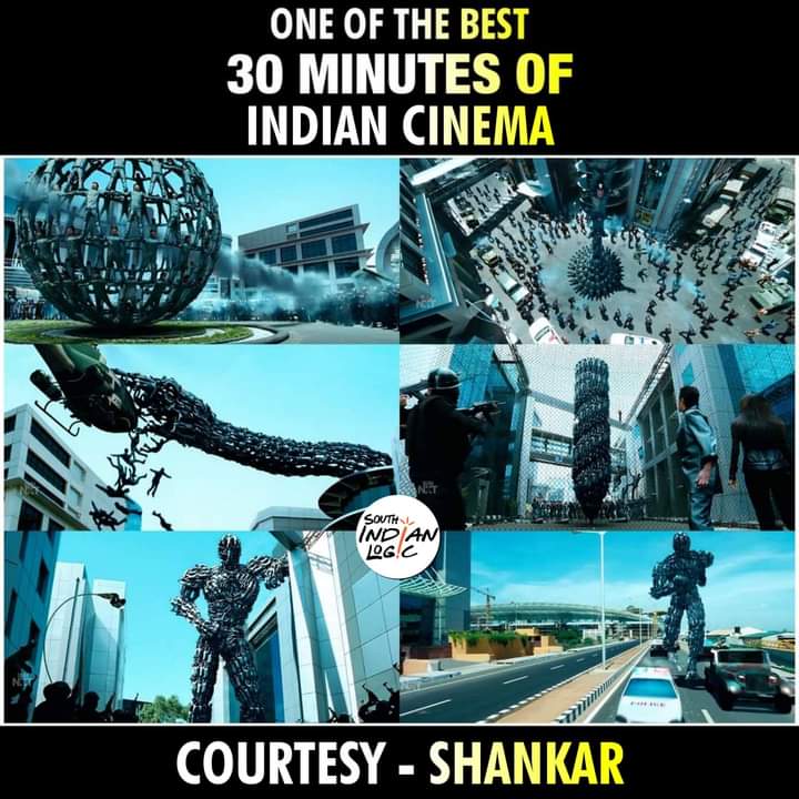 Bhushanadhau1's tweet photo. #12YearsOfRobot 🔥
The Last 30 Minutes Of This Film Was Absoulte Treat To Watch 👏
@shankarshanmugh Sir's Vision And @rajinikanth Sir Nailed It Throughout As Vassi And Chitti. A Movie With Great Message As Well
#12YearsOfEnthiran #12YrsOfEpicEnthiranTheRobot https://t.co/lF8MSWGoy1
