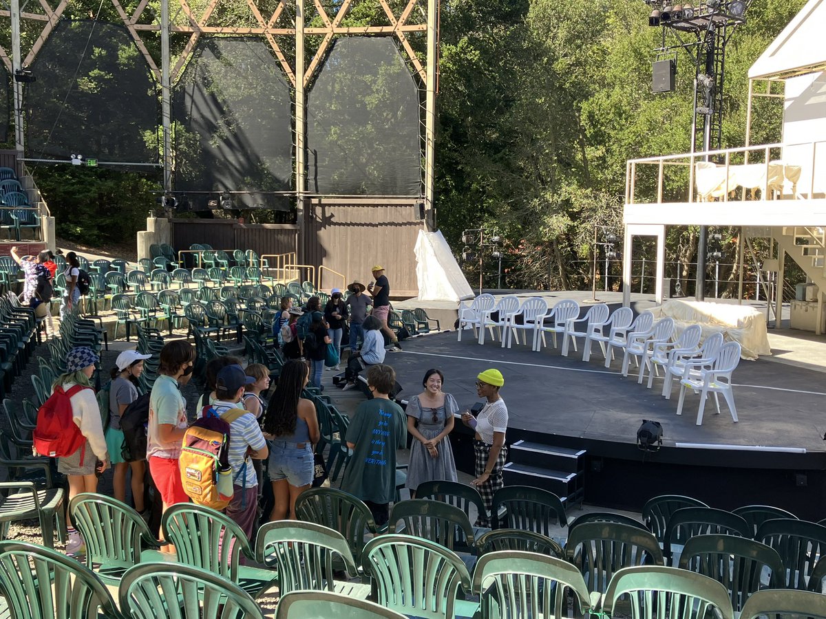 Planetecorap's tweet photo. Thanks to Cal Shakes for hosting #BayArea #students yesterday & their Q&A after their amazing performance of #lear set in 1969 Bay Area. Another tragedy was seeing that #straws are not needed for juice boxes. #calshakes #Shakespeare #drama #plasticpollution #strawssuck #nature https://t.co/ZjNmOFrmnw